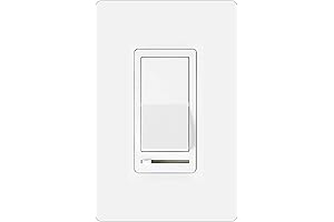 BESTTEN Modern Designer Dimmer Light Switch for Dimmable LED and Traditional Bulbs
