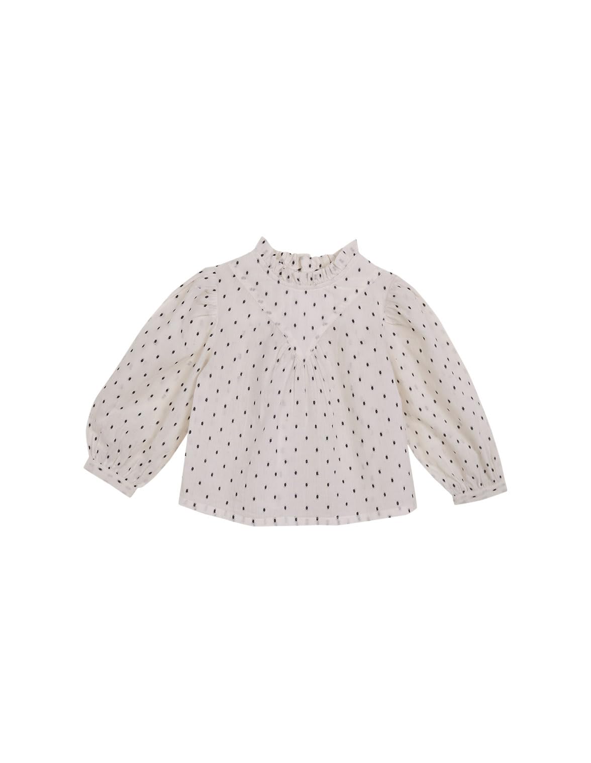 Gocco Blusa de Plumeti Negro Bebés
