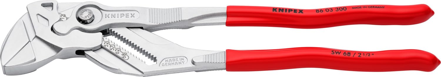 KNIPEX Tools - Llave de alicates, cromada (8603300), 12 pulgadas