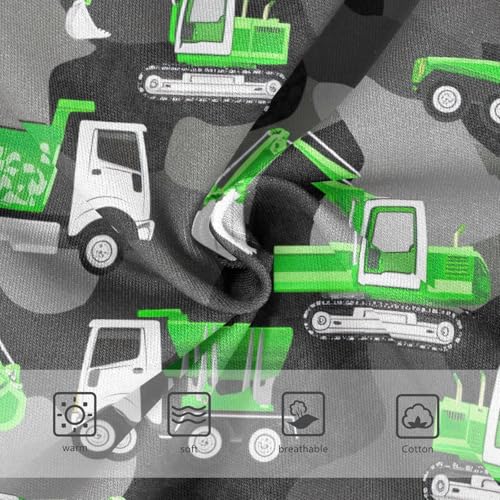 Joisal Cotton Toddler Girls Underwear Construction Vehicles Camo Panties for Girl Bright Kids Briefs Undies 2t3