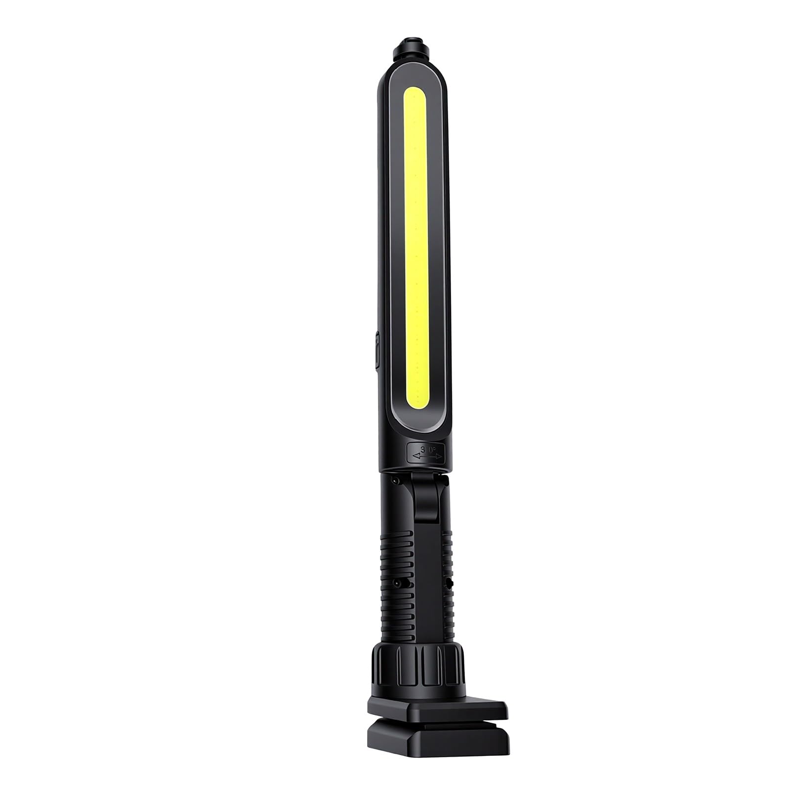 GOWENIC Barra Luminosa da Lavoro Pieghevole Magnetica 2400LM Lampada da Meccanico a LED Ricaricabile con Sensore a Infrarossi Batteria da 4400 MAh per Lavori di Emergenza in Garage di Riparazione Auto