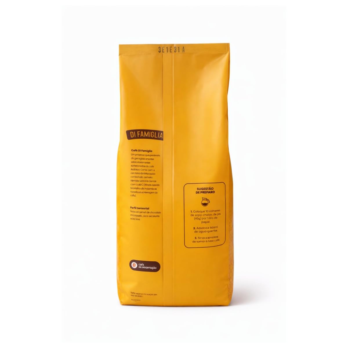 Café Especial Moído Di Famiglia 500g | Notas de Chocolate e