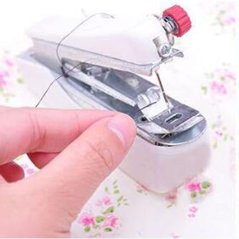 Draagbare handmatige bediening van de naaimachine Naaigereedschap Naaien Doek Stof Handig handwerkgereedschap - Image 5