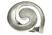 Produktbild SILBERMOOS Ring Damenring Spirale offen gebürstet Sterling Silber 925, Größe:60 (19.1)