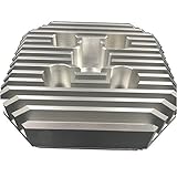 CDHPOWER Racing Head(Square Type/Silver) for 2 Stroke Engine kit 66cc/80cc - Gas Motor Motorized Bicycle