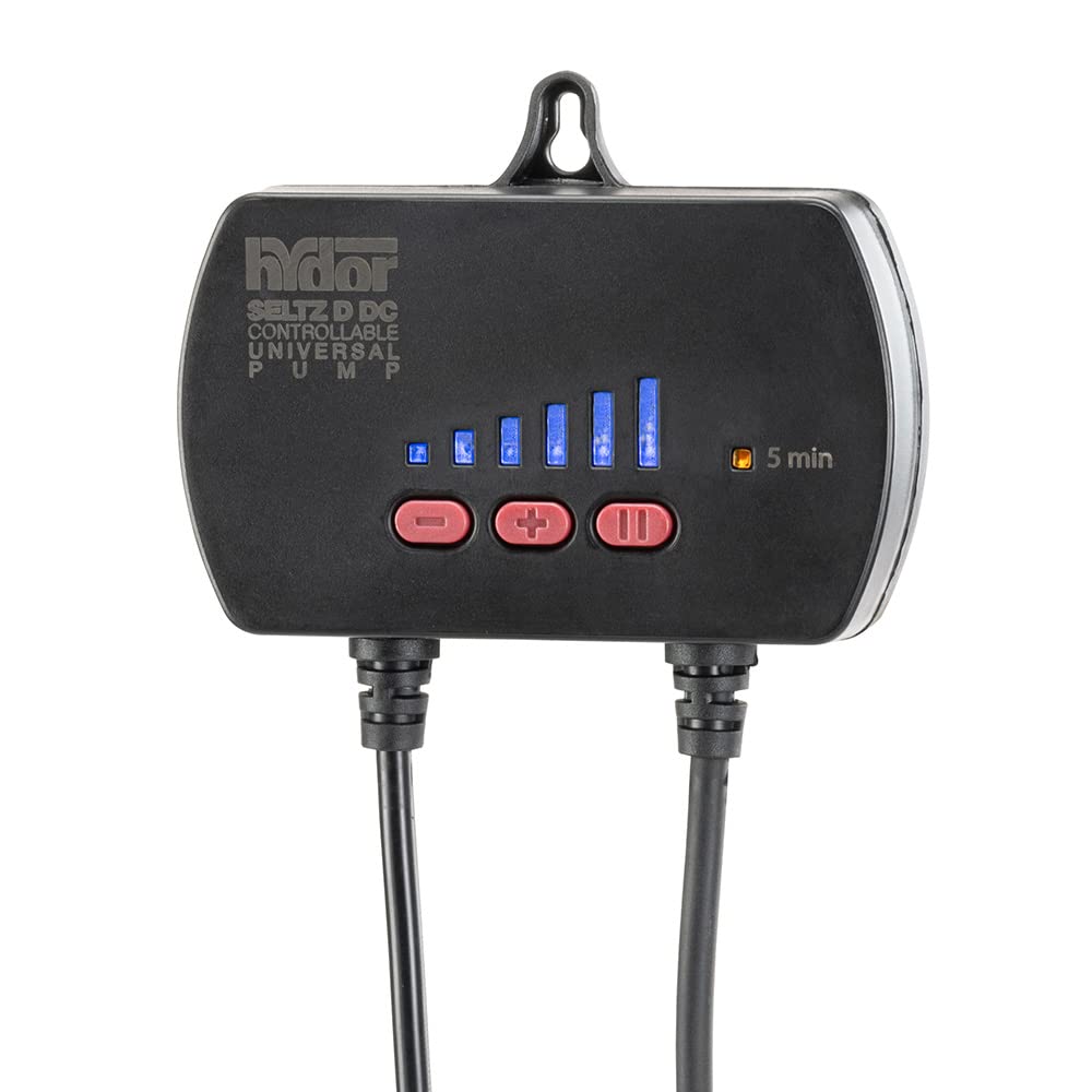 Bomba universal Hydor SELTZ D DC 3000 l/h, acuarios marinos y de agua dulce, pozos o filtros biológicos, con modo de potencia, control electrónico