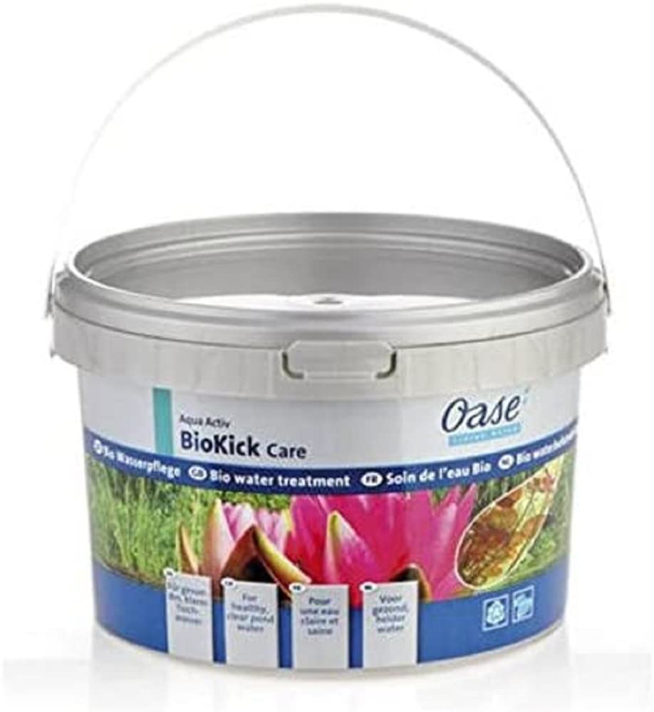 OASE 51288 AquaActiv BioKick Care - producto para el cuidado de estanques, minerales naturales para agua clara en estanques de jardín, estanques de peces, estanques koi