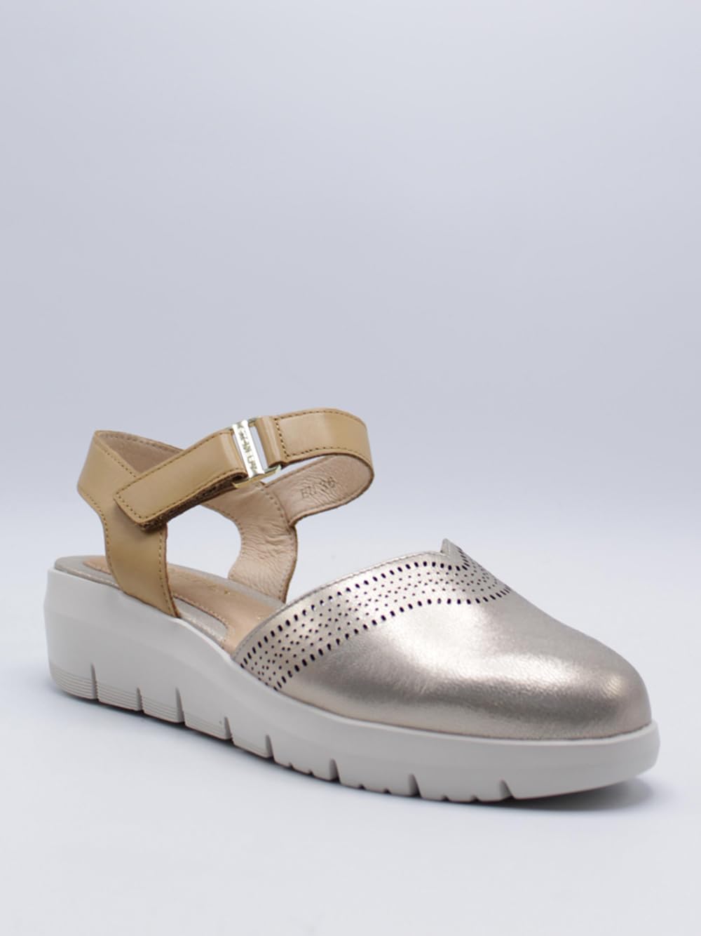 Stonefly Sandali con Zeppa Donna - Taupe Modello 220764 220764 Pelle 37