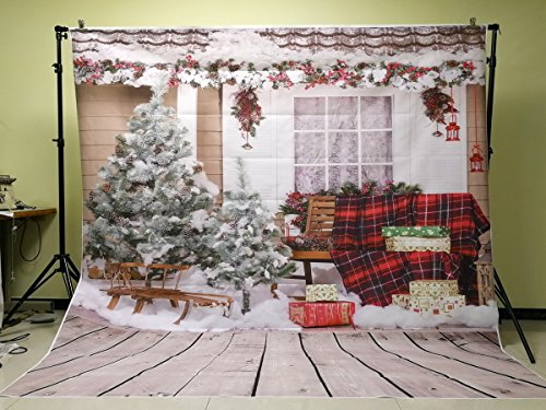 8X8Ft Photography Backdrops Christmas Backdrops Photo Background Backdrop Christmas Tree Xt-5904 #TOP2
