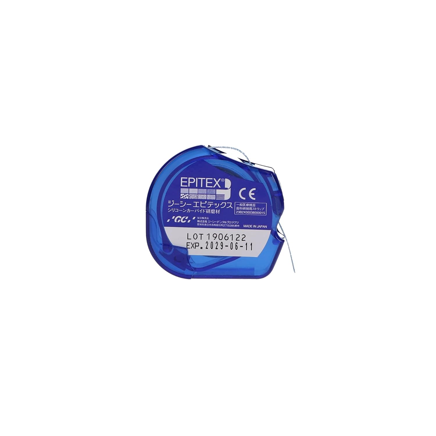 GC 000405 Epitex Composite Finishing & Polishing Strips Coarse Blue 10 Metres