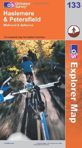 OS Explorer map 133 : Haslemere & Petersfield