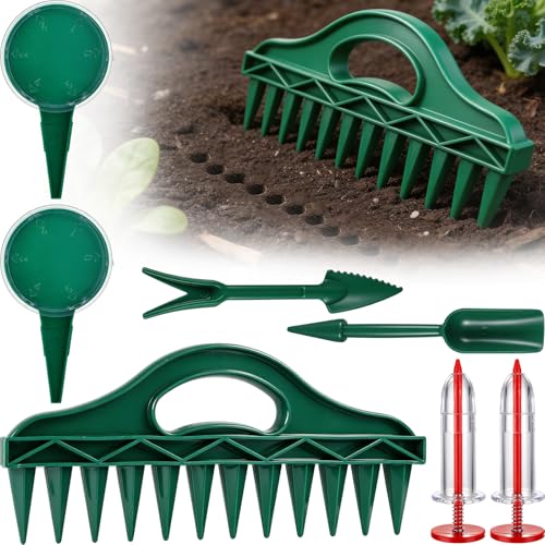Set 7 Pzs Dispensador de Semillas con 12 Agujeros