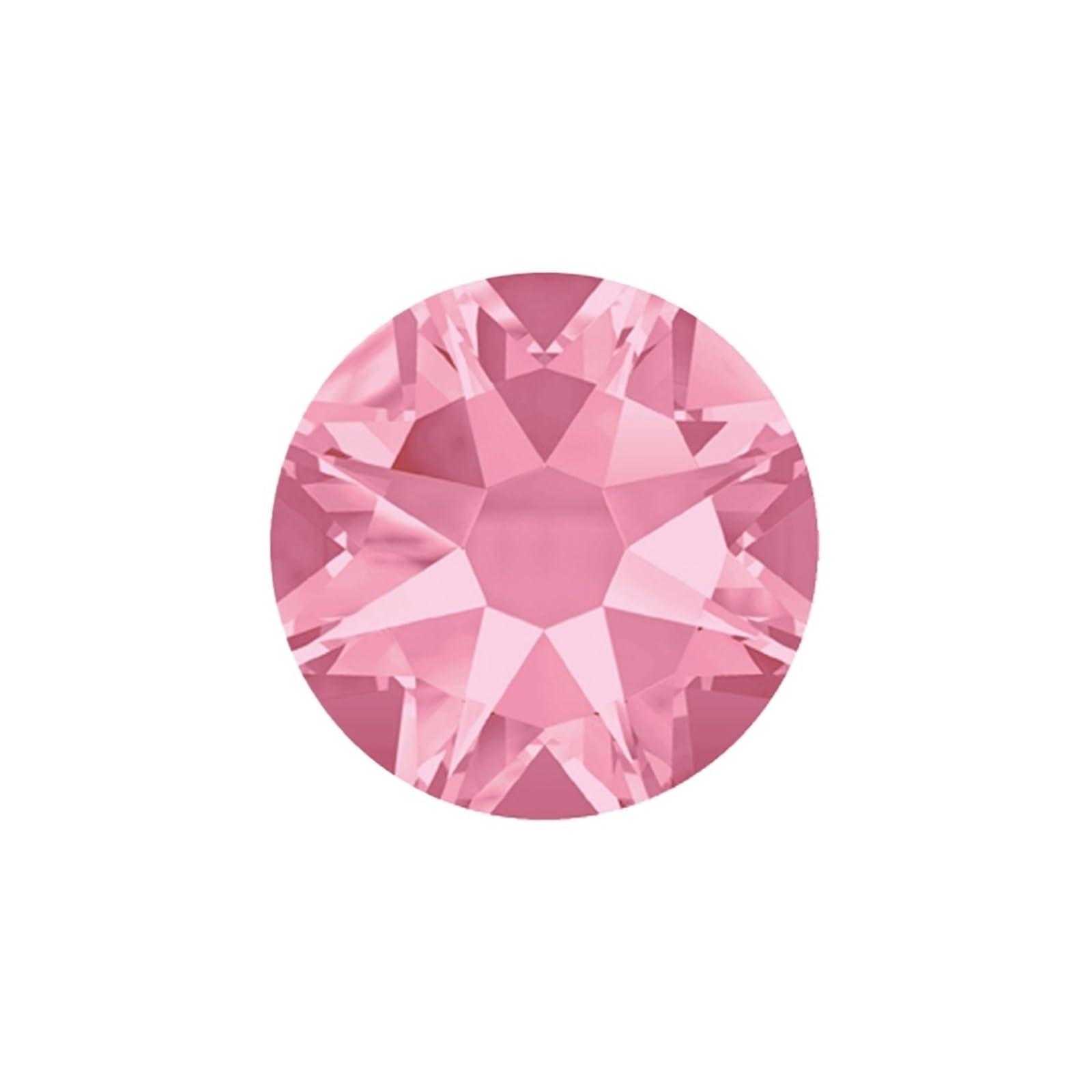Strass pour ongles strass à coller dos plat nail art rose clair SS20
