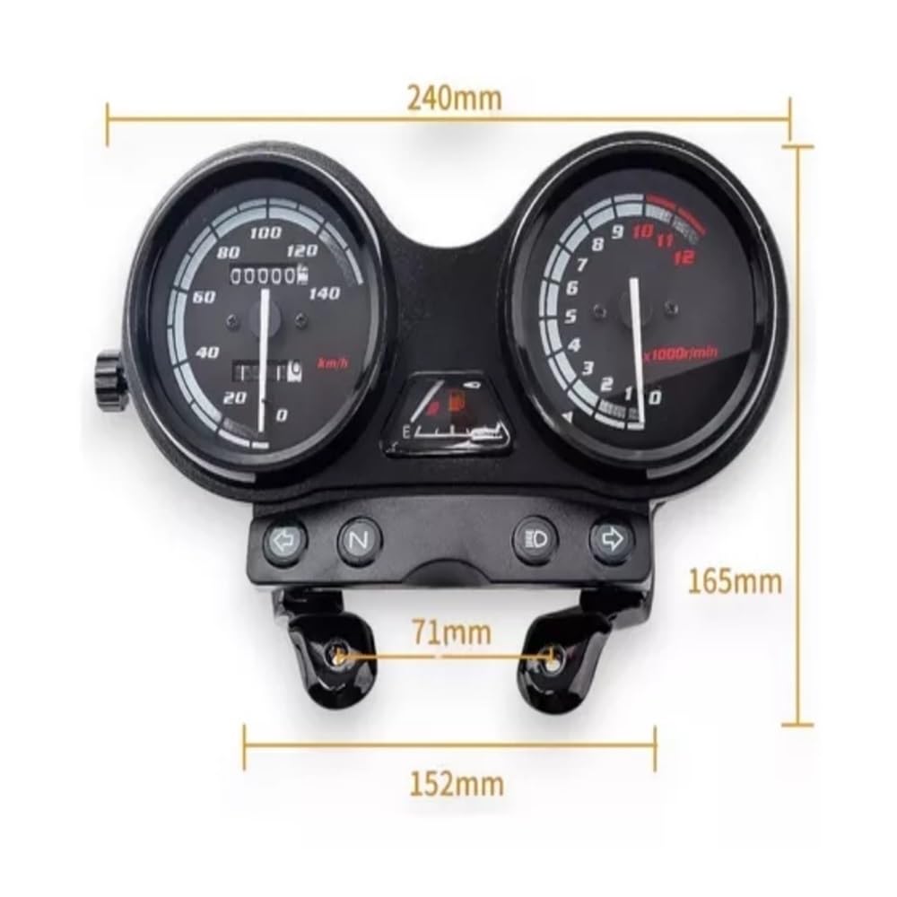 Contachilometri Per Motocicletta Per Ybr 125 Yb Strumenti