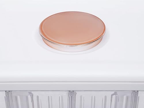 Miniatura 7 de Dispensador de alimentos secos, dispensador de cereales de 6 rejillas montado en la pared con tolva de taza medidora, compartimento ajustable,