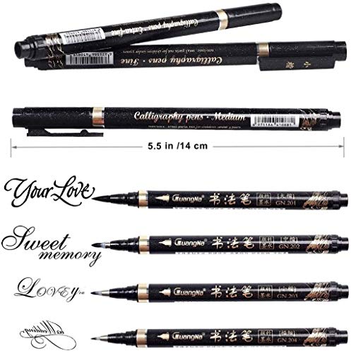 Surcotto Handlettering Set mit 6 Kalligraphie-Stiften