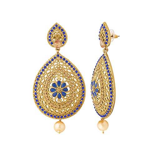 Pear Shaped Danglers Jewellery