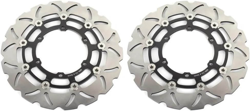 Replacement parts Fit For Front Brake Discs Disks Rotors R850R 94-03 R1100R 95 96 97 98 99 00 01 R1100RT 94-01 R1100RS 92-01 R1100GS STD 02-22(Wavy Black)