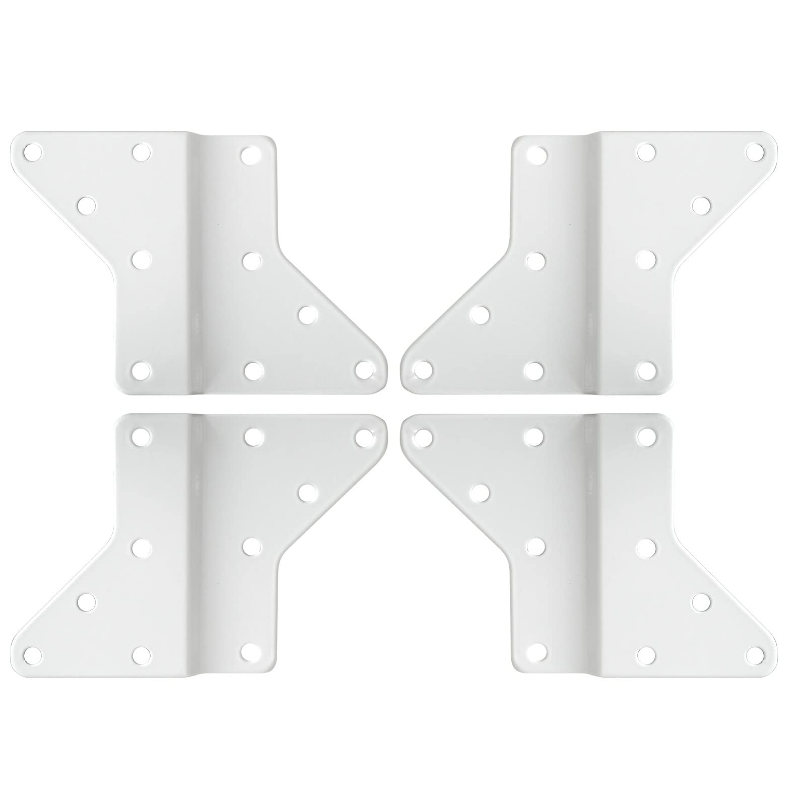 Drall Support TV Mural Universel - pivotant, inclinable, Extensible jusqu'à 60 cm - pour 15-55 Pouces LED LCD OLED Curved TV - jusqu'à 40 kg - VESA 200 400 Blanc Modèle : S89W-AD7W
