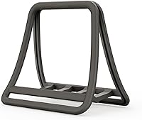 Vista 1 de Soporte vertical para computadora portátil, soporte de escritorio ajustable, ahorro de espacio vertical para computadora portátil