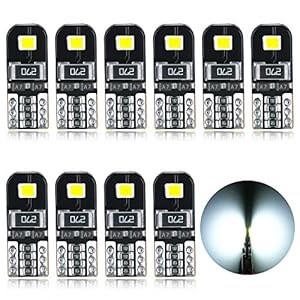 AGLINT T10 W5W Led Bollen CANBUS Foutloos 2SMD Super Helder 194 2825 168 Wig Voor Auto Interieur Koepel Kaart Deur…