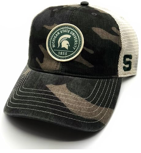 Gorra Trucker Clásica Ajustable Michigan State miniatura 1