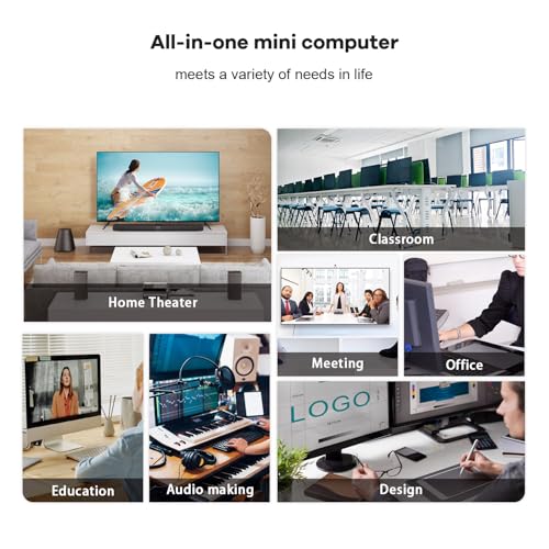 Image of Beelink SER5 Mini PC, AMD Ryzen 5 5500U 6C /12T, 16GB DDR4 480GB NVMe SSD