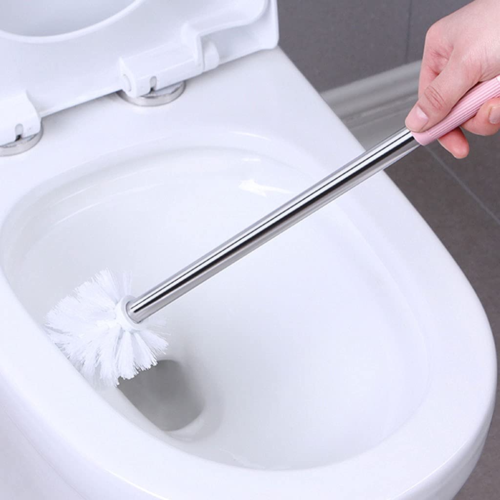 Portascopino WC Il pennello del water a manico lungo adotta il design della spazzola del water di base, il semplice set di strumenti for la pulizia della spazzola for la spazzola domestica della spazz