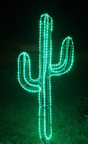 7 FT Deluxe Lighted LED Cactus