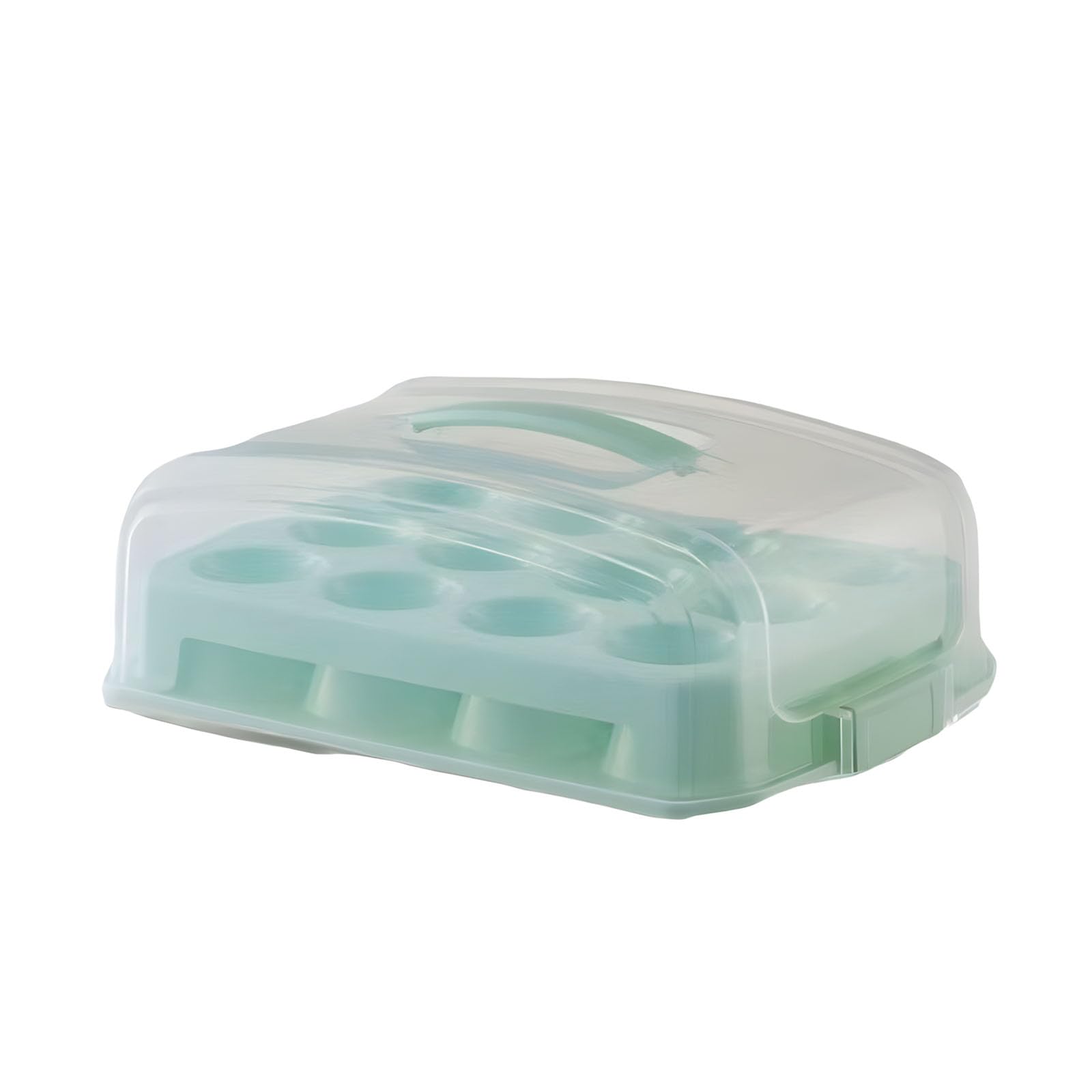 Kalttoy Stackable ABS Sweet Treat Box with Visible Window and Spacious Compartments for Organized Storage Permanent ABS Cake Box