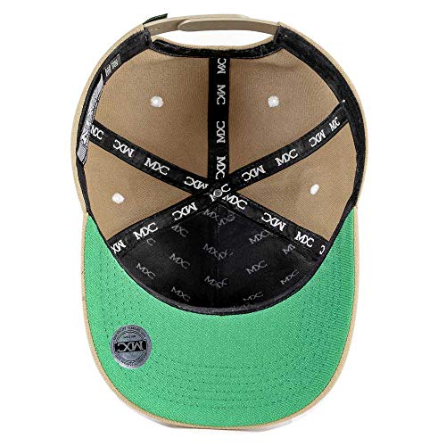 Boné MXC BRASIL Snapback Ajustável Original Gênero:Homem;Tamanho:Único;Cor:Bege