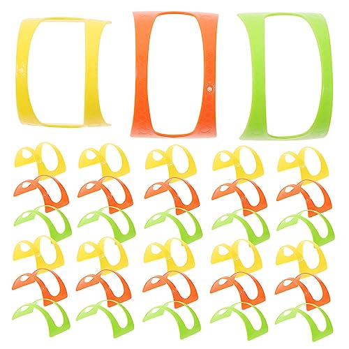 Garneck 50pcs Tortilla Stand Comal for Tortillas Taco Baking Tray Food Trays Prensa Para Tortillas Taco Shell Holder Stand Taco Holder Stand Baking Taco Truck Tray Tacos Holder Tacos De Pp