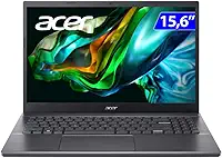 Notebook Acer Aspire 5 A515-57-55B8 Intel Core i5 12º Geração 8GB RAM 256GB SSD (UHD) 15.6' LED Full HD TN 60hz Cinza aço Windows 11H