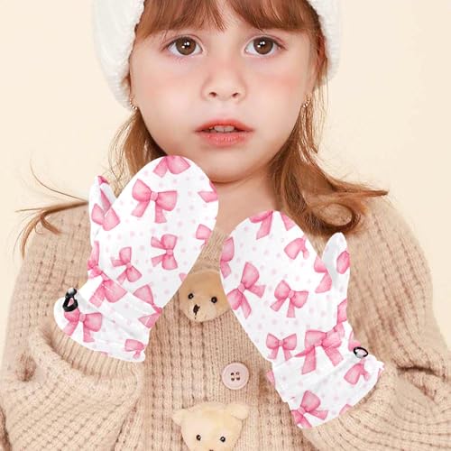 Image of Plaaee Early 1990s Pattern Kids Glove Warm Mitten Winter Favor for Toddler Boys and Girls Children Cold Weather Gloves