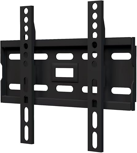 Soporte de pared para TV ultra delgado, perfil bajo para televisores de 14" a 45" LCD LED y paneles planos, LED LCD de hasta 55 libras, VESA