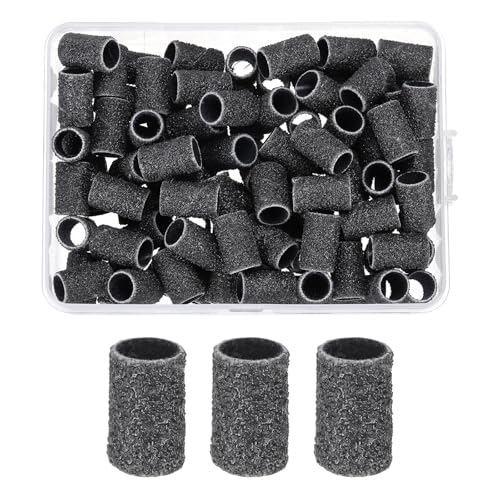 Bandes de ponçage pour ongles grain 80 pour retirer facilement le gel de manucure sans forcer