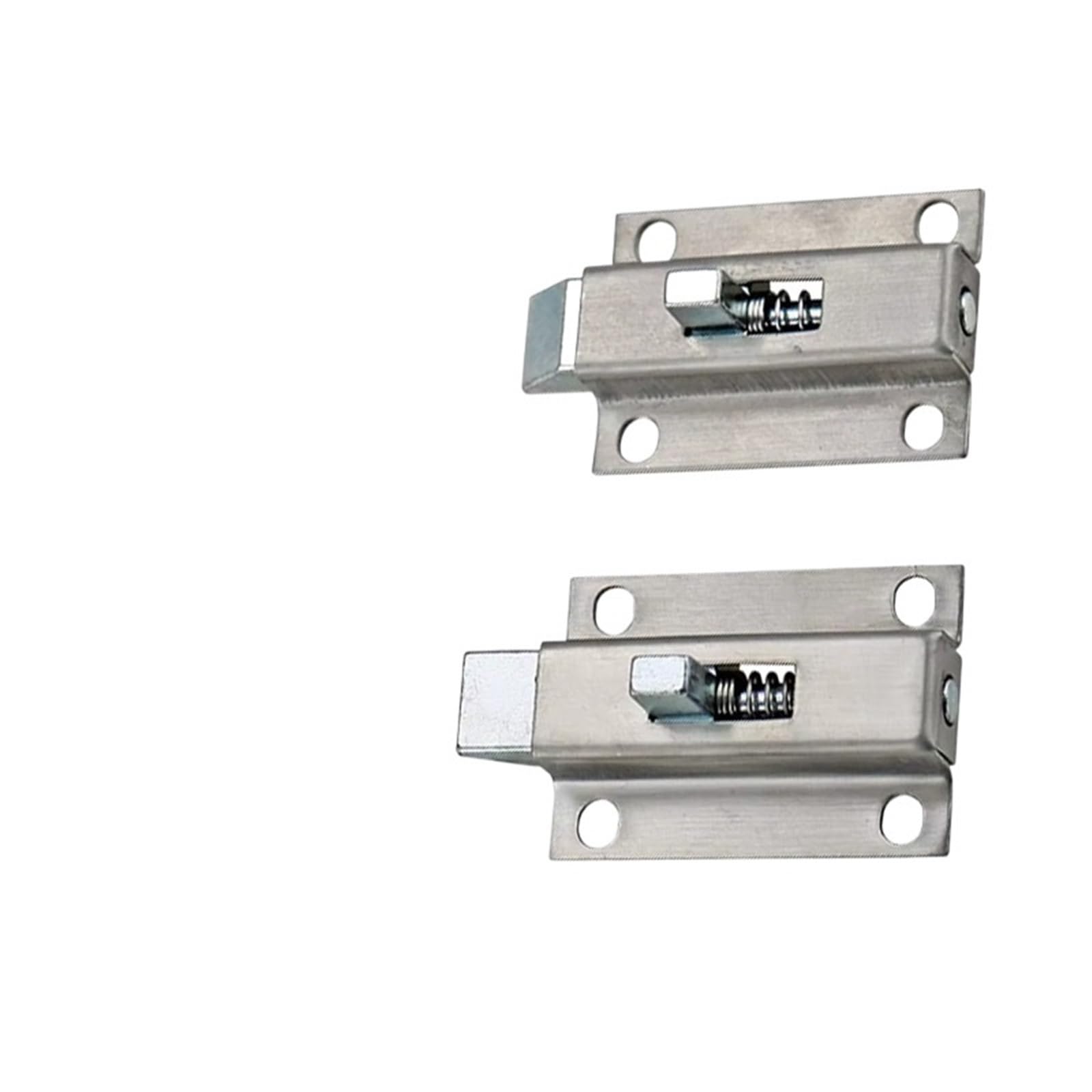 Ehfqpjybbo Opposite 304 Stainless Steel Spring Door Bolt Hardware Components Equipment Cabinet Doors 1Pcs(Opposite)