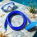 Imagen de Tubo Snorkel Totalmente Seco PVC Silicona EVA 150 Cm