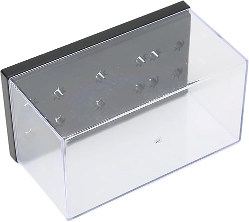 Miniatura 9 de Diyeeni Caja de almacenamiento de cartucho de fonógrafoplato giratorio, caja de almacenamiento de cartucho universal, soporte para tocadiscos,