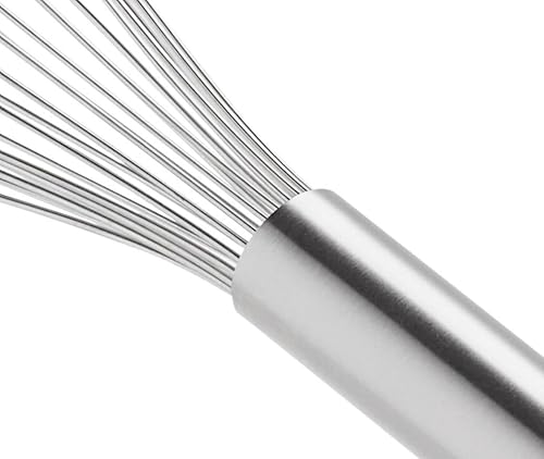 Miniatura 10 de Látigo de alambre de piano de acero inoxidable de 14 pulgadas - Batidor de alambre para batir cocinar batir mezclar mezclar ingredientes mezclar
