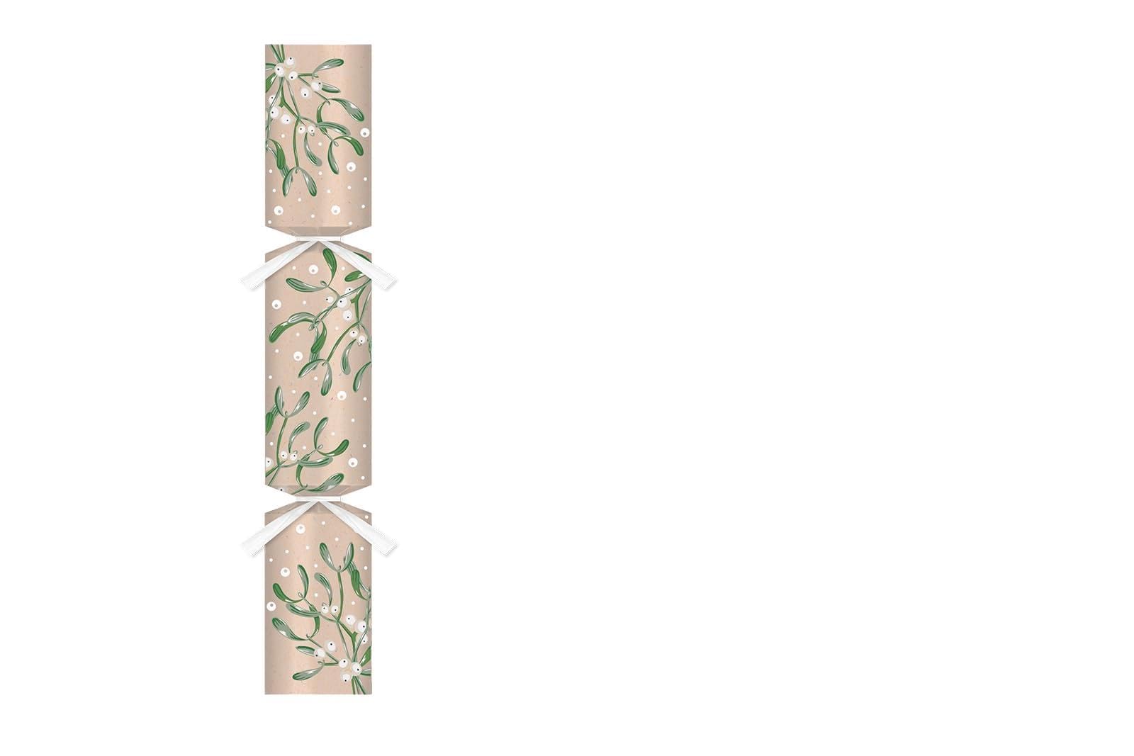 Thompson Cooper Ltd 50 x 12 Eco Mistletoe Christmas Crackers Bulk School Catering