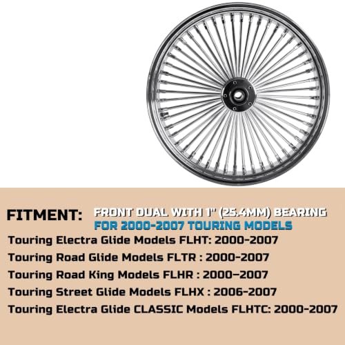 REVOROAR 21-Inch Chrome Spoke Wheel