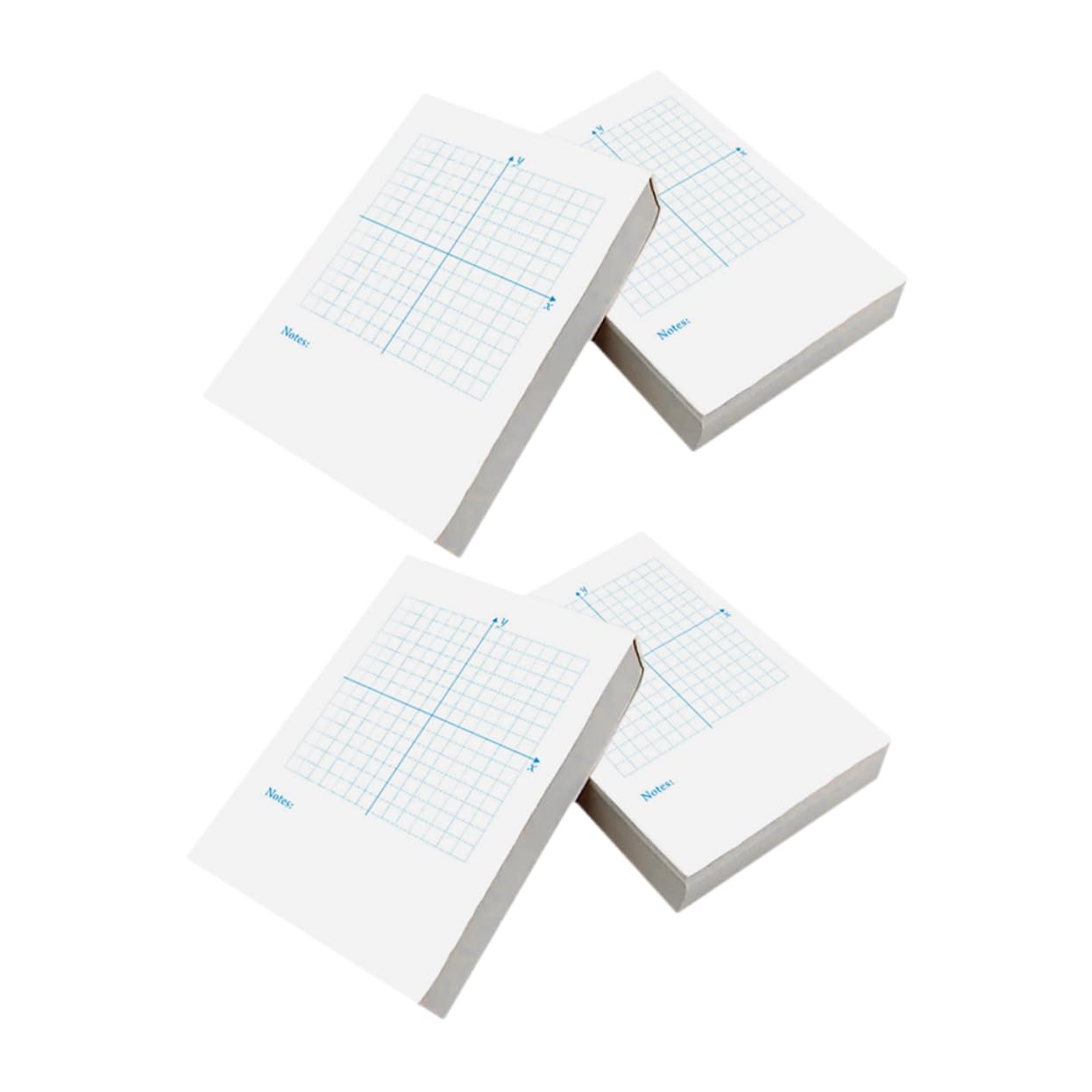 Operitacx 4 Piezas Cuaderno de Práctica Matemática Xy de Cuadernos Ejercicios de Matemáticas Hojas de Dibujo y Práctica Doble Académico