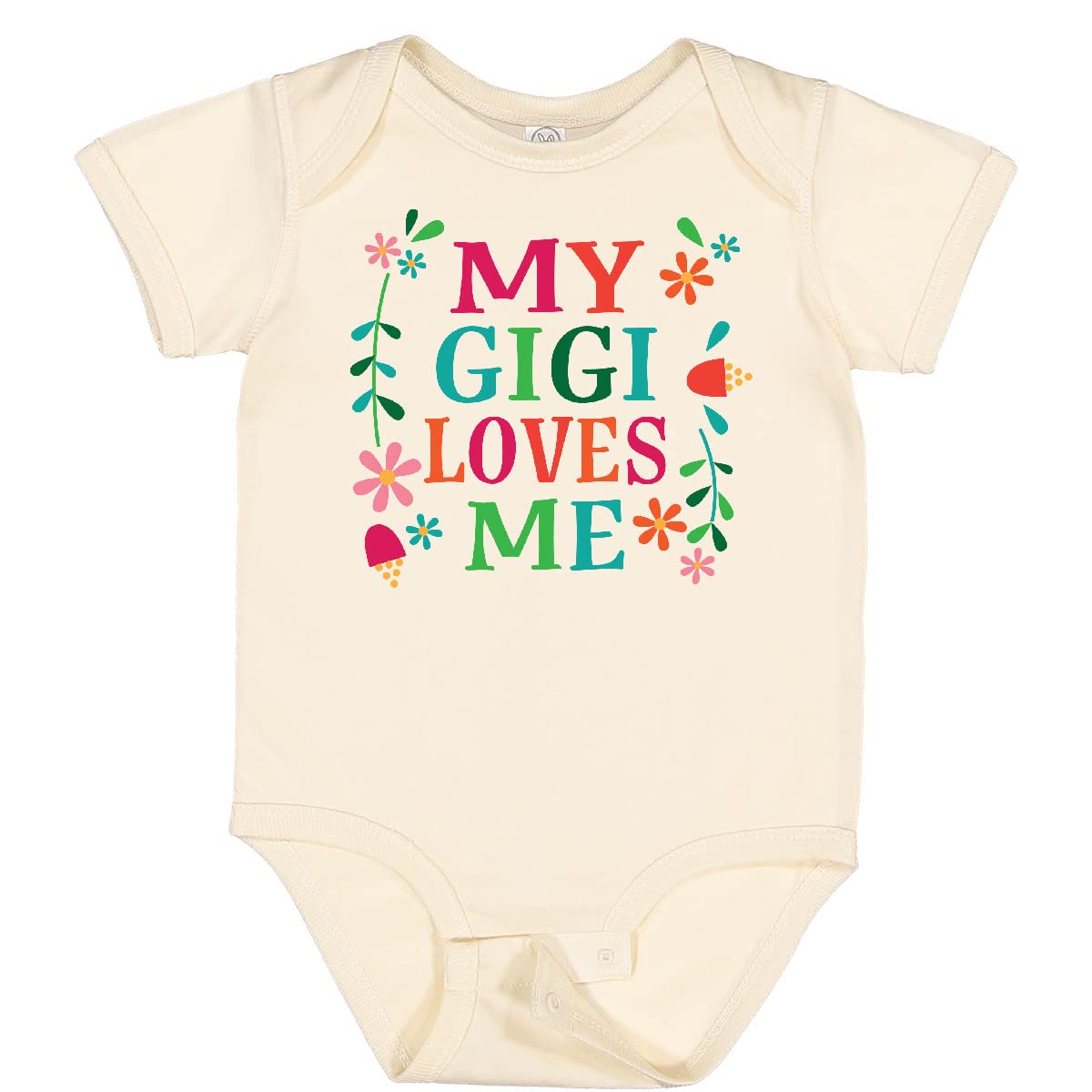 inktastic My Gigi Loves Me Girls Apparel Baby Bodysuit
