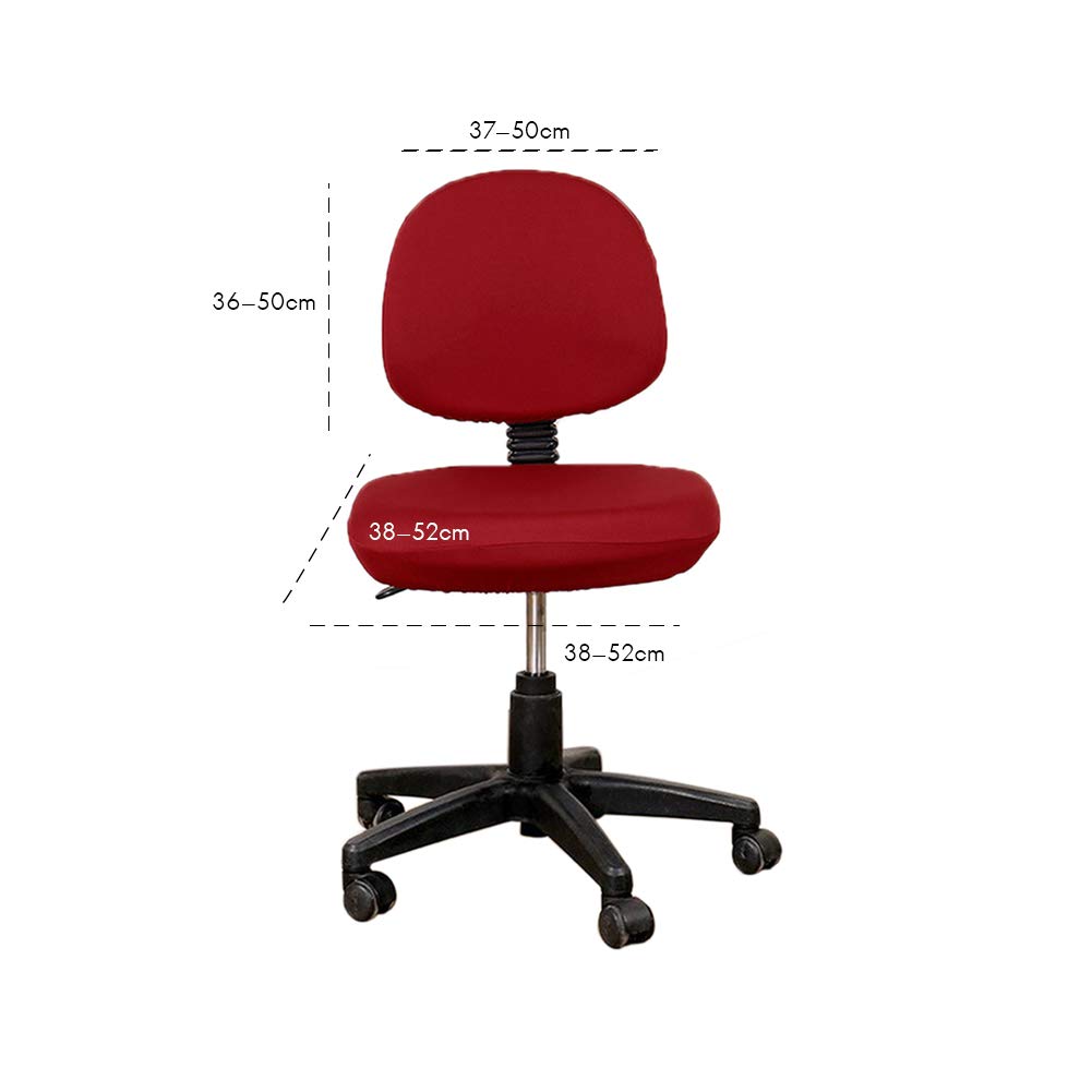 Mumusuki 2 Pcs Desk Office Chair Seat Covers - Image 2