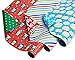 American Greetings Reversible Christmas Wrapping Paper, Stripes, Blue Snowmen and Red Penguins (3 Pack, 120 sq. ft.)
