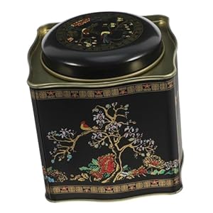 Mothnur VOB12 Teedose Metallgefäß Schwarz