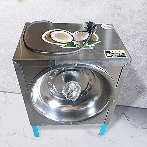 NOLLAM Electric Coconut Processing Machine Commercial Coconut Grater Scraper Shredder Machine Meat Removal Tool Coconut Scraper Stainless Steel