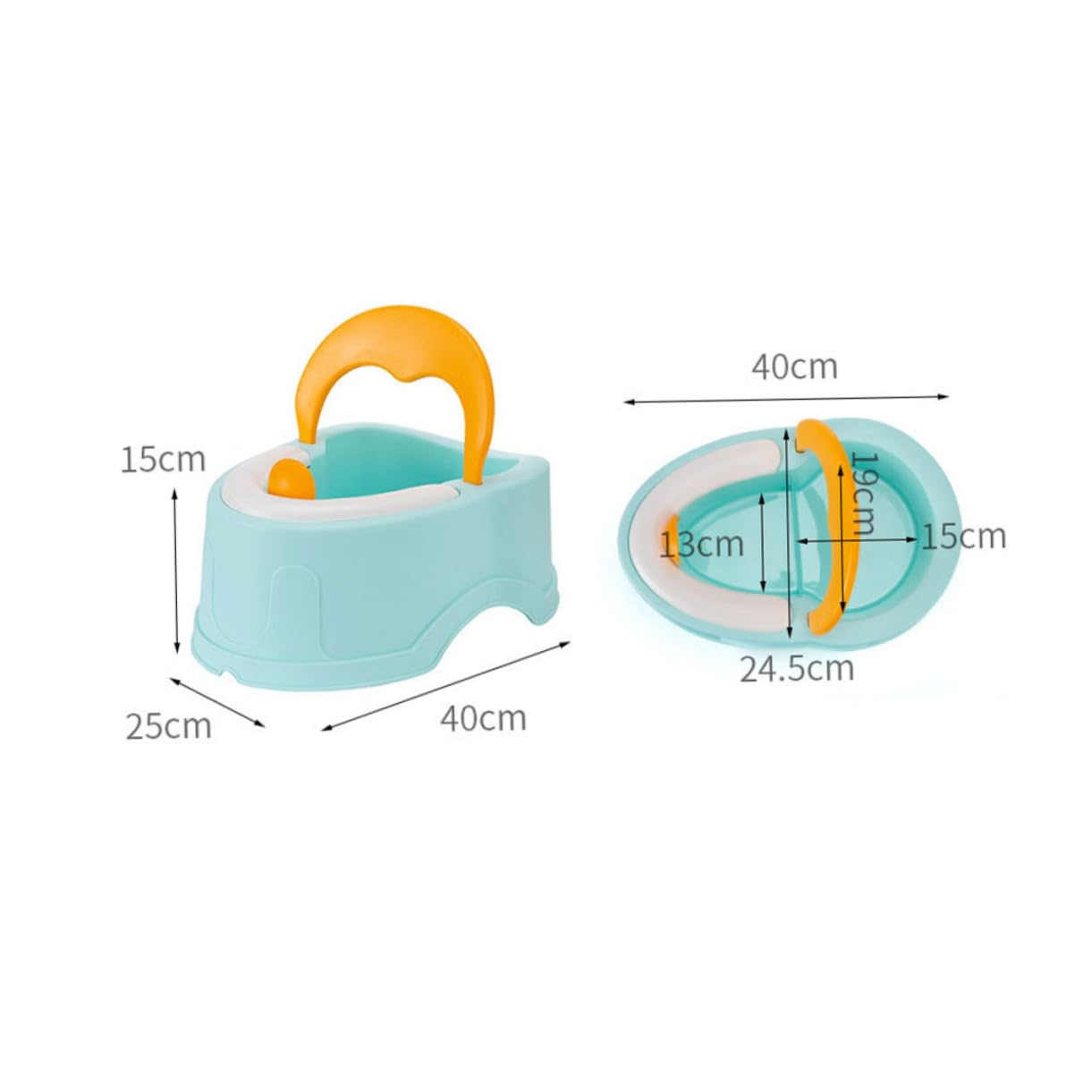 BESTonZON Inodoro Para Lavar El Trasero Del Adorable Lavabo Forma De Práctico Inodoro Infantil Para Baño Entrenamiento De Orinal
