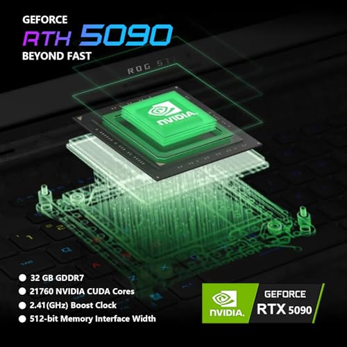 ROG Strix Scar 18 G835 Intel Ultra 9 275HX NVIDIA RTX 5090 Best Gaming Laptop, 18" ROG Nebula HDR 2.5K 240Hz/3ms, 64GB DDR5 RAM, 2TB SSD, Wi-Fi 7, W11P, Bundle con raffreddamento PCO Laptop - Notebook - Immagine 3